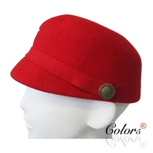 Women Lady 100% Wool Felt Hat Adjustable Size - Picture 1 of 12