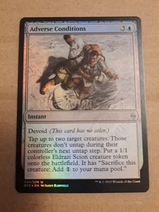 MTG MagicThe Gathering Battle for Zendikar Adverse Conditions Uncommon LP - Picture 1 of 2