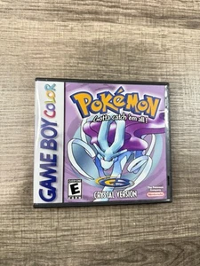 Pokemon Crystal Version Replacement Custom Case For Gameboy Color - Picture 1 of 4