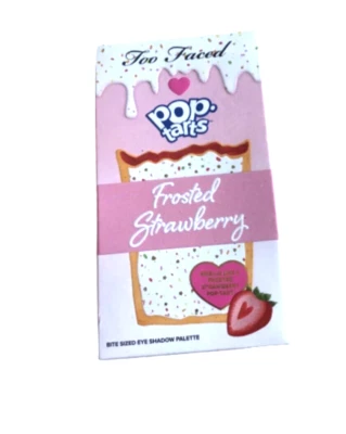 Too Faced Pop-Tarts® Frosted Strawberry Mini Eye Shadow Palette New In Box - Image 1 of 4