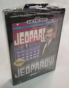 Jeopardy - Sega Genesis (Clamshell Ballistic Logo) Nuevo y Sellado de Fábrica Nuevo en Caja - Imagen 1 de 5