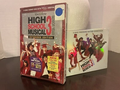 High School Musical 3: Senior Year (DVD, 2009, 2-Disc Set, Extended & Soundtrack - Image 1 of 4