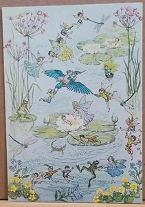 VINTAGE Post Card 'Water Fairies' by Molly Brett - Picture 1 of 2