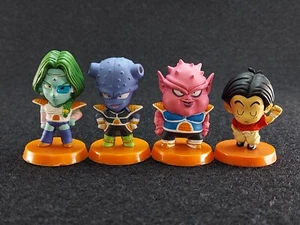 Dragon Ball Z Anime Heroes Mini Big Head Figura Set de 4 Zarbon Cui JAPÓN - Imagen 1 de 9