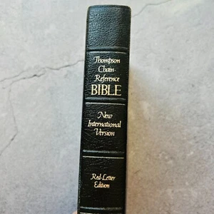 Thompson Chain Reference Bible New International Version Red Letter 1983 - Picture 1 of 18