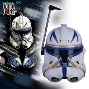 Star Wars The Clone Wars Cosplay Captain Rex Helmet Full Head Masks Party Props - Picture 1 of 16
