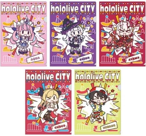 Holilive 2a generazione cartella file hololiveCITY Aqua Shion Ayame Choco Subaru - Foto 1 di 4