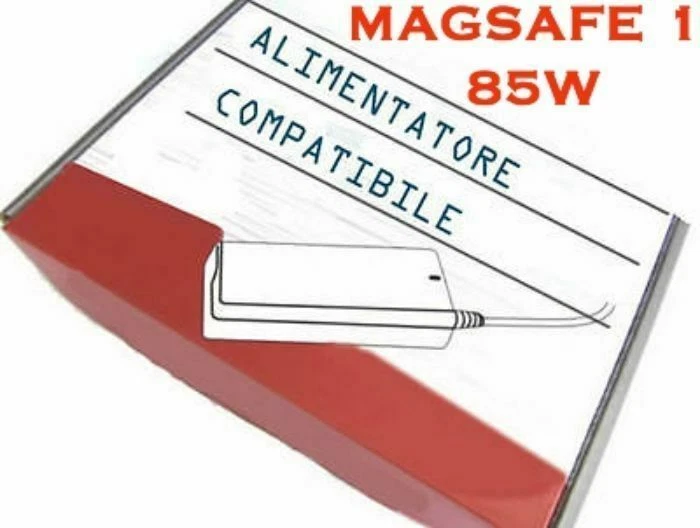 ALIMENTATORE CARICA BATTERIE PER APPLE MACBOOK PRO 13" 15" 85W A1398 A1424 MC976 - Immagine 1 di 1