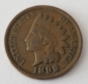 1899 Indian Head Cent - Philadelphia Mint - Picture 1 of 3