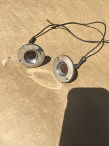 1968 Plymouth Dodge B Body Rear Marker Lights, Red, Pair, Original Mopar - Bild 1 von 3