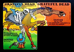 Grateful Dead Backstage Pass Puzzle 1992 Horse Pony Express Cal Expo California - Picture 1 of 12