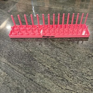 Snap On ka38metpk 3/8 metric 2 row post socket tray pink 6-20mm - Picture 1 of 5