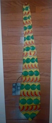 Corbata/Corbata Sandías Fornasetti Milano FRUTTA E VERDURA Hecha en Italia NUEVA CON ETIQUETAS DE COLECCIÓN Foto 1 de 4