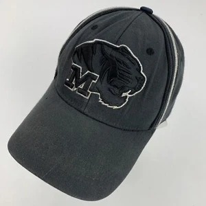 Missouri Tigers Mizzou schwarz silber Baseballkappe Mütze nicht verstellbar Einheitsgröße Baseball - Bild 1 von 5