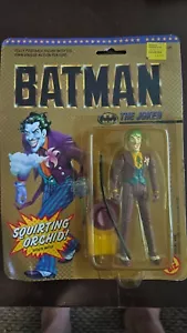 ToyBiz DC Comics Batman The Joker Squirting Orchid Action Figure 1989 Sealed - Picture 1 of 2