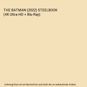 THE BATMAN (2022) STEELBOOK (4K Ultra-HD + Blu-Ray), Matt Reeves, Peter Craig