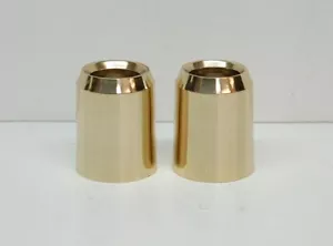 Ein Paar neue massive Messing 1" Kerzenanhänger, 1" Brenner (2 Stück) - Bild 1 von 6