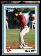 2010 Bowman Prospects Blue Ryan Dent /520 #BP30