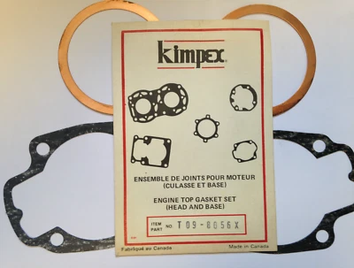ARCTIC CAT T09-8056X SNOWMOBILE EL TIGRE 440 EXT 440 TOP END GASKET KIT KIMPEX  — 第 1/3 张图片