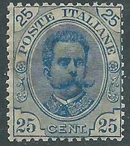 1891-96 REGNO UMBERTO I 25 CENT MNH ** - RB6-9 - Picture 1 of 1