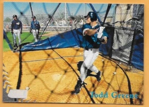 Todd Greene Seattle Mariners #217 - Topps Stadium Club casi nuevo-como nuevo 1998 - Imagen 1 de 2