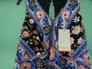Monsoon Multi Coloured Maxi Dress Size 16 New - Picture 1 of 5