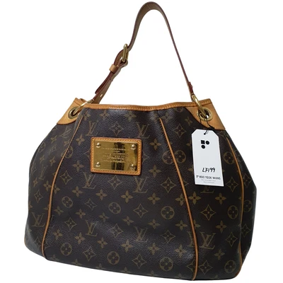 Authentic Louis Vuitton Galliera PM Monogram M56382 Engraved Initials LF199 - Image 1 of 4