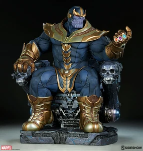 MARVEL - ESTATUA MAQUETA THANOS EN EL TRONO ESPECTÁCULO LATERAL - SIN PRIME XM - Imagen 1 de 16
