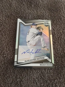 2022 Panini EEE Noah Dean Boston Red Sox Auto Baseball Card #159 - Bild 1 von 2