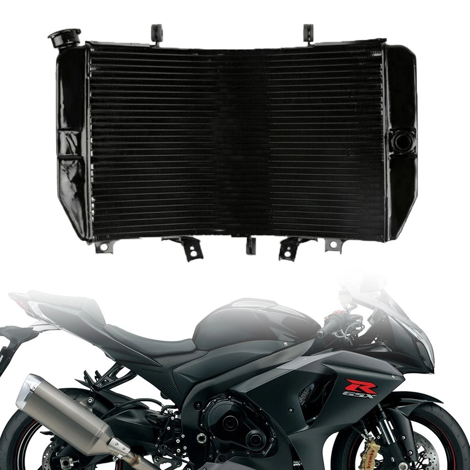 Cooler Cooling Radiator Replacement Motorcycle 1 PC For SUZUKI GSXR1000 2001-02 - Image 1 of 4