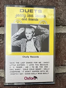 Duets Jerry Lee Lewis And Friends Charley Records Cassette Tape - Bild 1 von 5