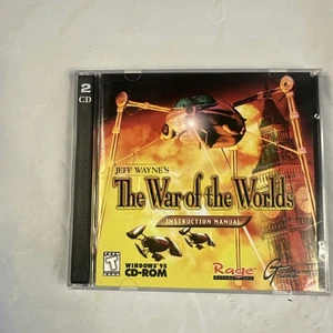 Jeff Wayne's WAR OF THE WORLDS Game CD ROM Windows 95, Manual Vintage PC Game C8 - Picture 1 of 14