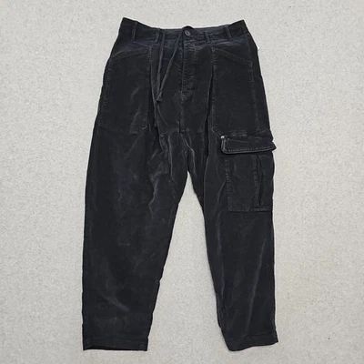 Pantalones Free People Bay To Breaker Pana Azul Marino Mujer Talla Pequeña Relax Taper Foto 1 de 4