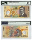 Romania 500000 Lei, 2000-2004, P-115a, Polymer, PMG 66