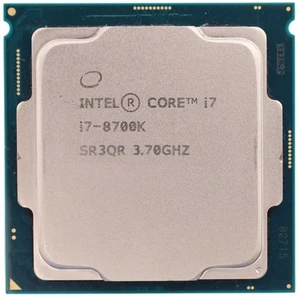 Intel Core i7-8700K 3,70GHz LGA1151 12MB Cache Tray CPU - Photo 1/2