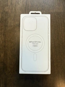 GENUINE New Apple Clear Case w/ Magsafe iPhone 16 Pro Max 6.9" - Clear - Photo 1 sur 2