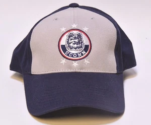 NCAA AMERICAN NEEDLE UCONN HUSKIES HOOK & LOOP STRAP BASEBALL CAP - Foto 1 di 6