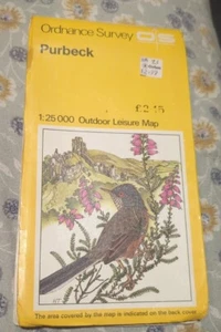 Ordnance Survey Betriebssystem Purbeck Outdoor Freizeit Karte - Bild 1 von 2