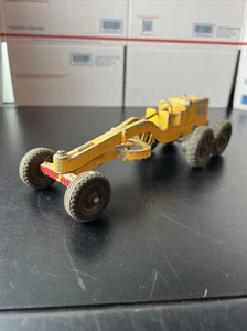 Hubley Kiddie Toy 481 Road Grader Yellow missing Scraper Blade - Picture 1 of 14