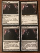 Avacyn’s Collar X4 Dark Ascension Moderate Play MTG