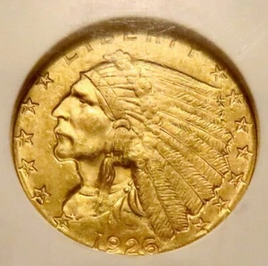 1926 $2.5 Gold *NGC MS 64 CAC* *great coin* - Picture 1 of 3