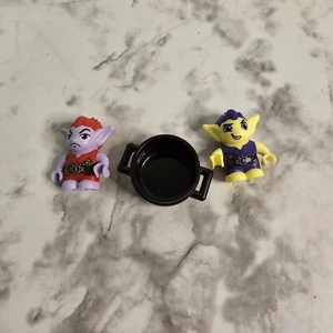 Lego Elves Jimblin Rimlin Goblin Minifigures with Cauldron - Picture 1 of 1