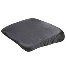Adult/Driver Car Booster Seat for Visibility - Soft Comfortable Black Poly Cover