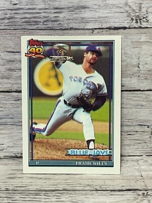 1991 Topps Desert Shield (Rare Issue) - #213 Frank Wills - Image 1 of 2