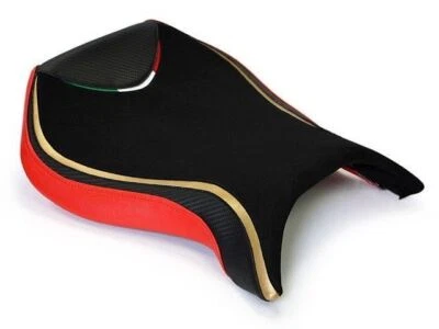 Cubierta de asiento de gamuza Luimoto Team Italia 5 colores para MV Agusta F4 1999-2009 Foto 1 de 4