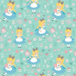 Alice in Wonderland II Fabric by Camelot Fabrics~ By The Yard - Picture 1 of 1