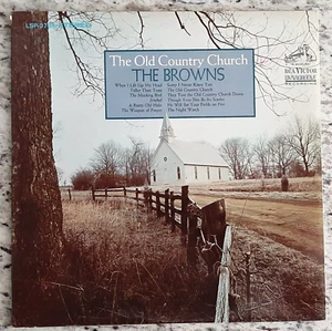 THE BROWNS / THE OLD COUNTRY CHURCH (LP, 1967) RCA VICTOR RECORDS #LSP-3798 - Picture 1 of 4