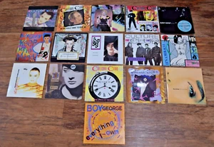 16 x Culture Club / Boy George 7" 7 inch Singles Vinyl Single Bundle Collection - Picture 1 of 10