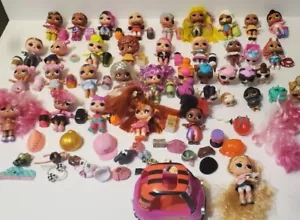 LOL Surprise And OMG Huge Lot Dolls And Accessories And Car 28 Dolls And More!!! - Picture 1 of 11