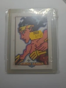 Justice League Rittenhouse Archives SketchaFEX Wonder Women  s09 - Picture 1 of 4